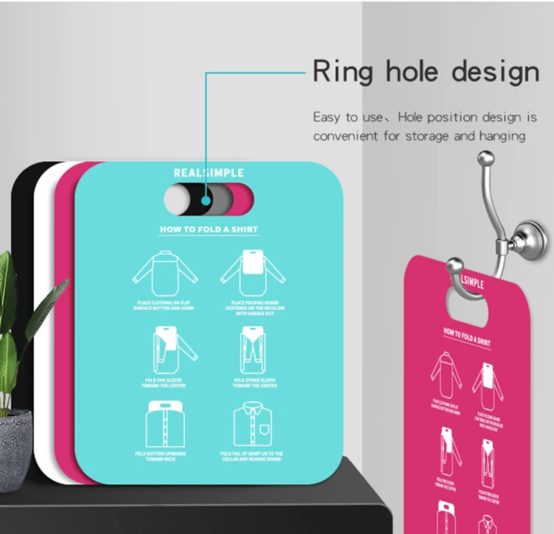 Convenient Stacking Board Clothes Folding Tool for Adult