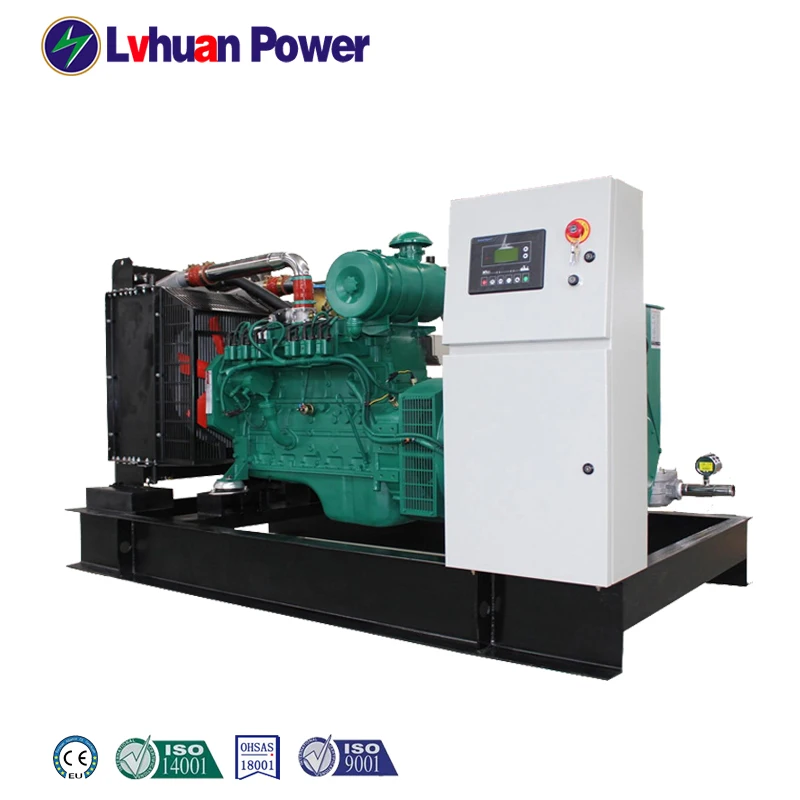 certificate ce high efficiency 120 kw  power biogas generator
