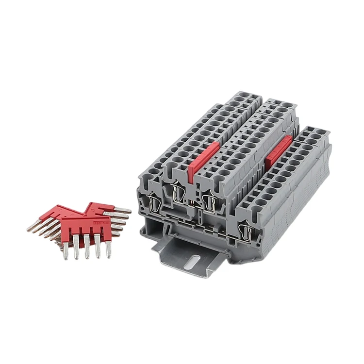 FBS 5-5 Match with ST/PT 2.5 Twin Quattro STTB/PTTB 2.5 3L Pt Terminal bridge block jumper accessories for din rail