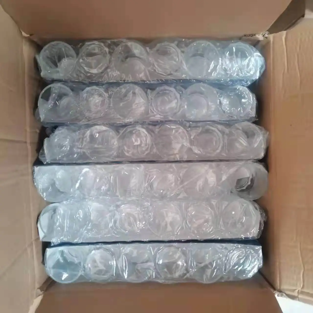 Factory Cheap Price 3oz Arabic Alakabi 6pcs Mini Glass Tea Cup Set With Handle Yemen Favorite Shot Glasses Wine Beer Tipple Mug