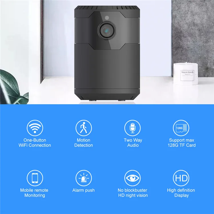  HD 1080P IP камера беспроводная Wi-Fi Встроенный аккумулятор наблюдения видеозапись панорамирование-Tilt CCTV Onvif P2P двухстороннее аудио PTZ