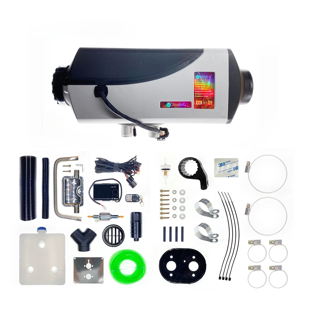 5kW 12V/24v LF Bros dry hair dryer disel fuser roller Chinese air heater