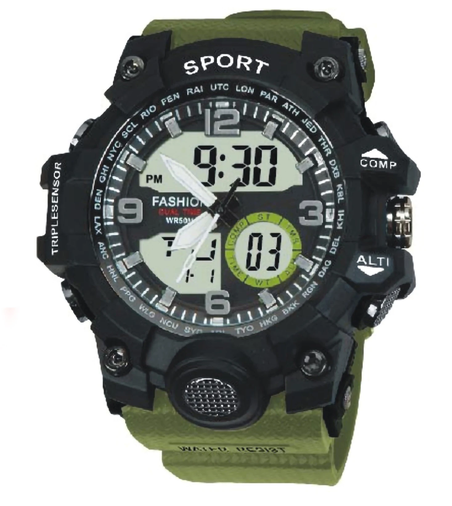 Hot Sale New Latest Design High End Factory Custom Digital Wrist Watches Sport For Men