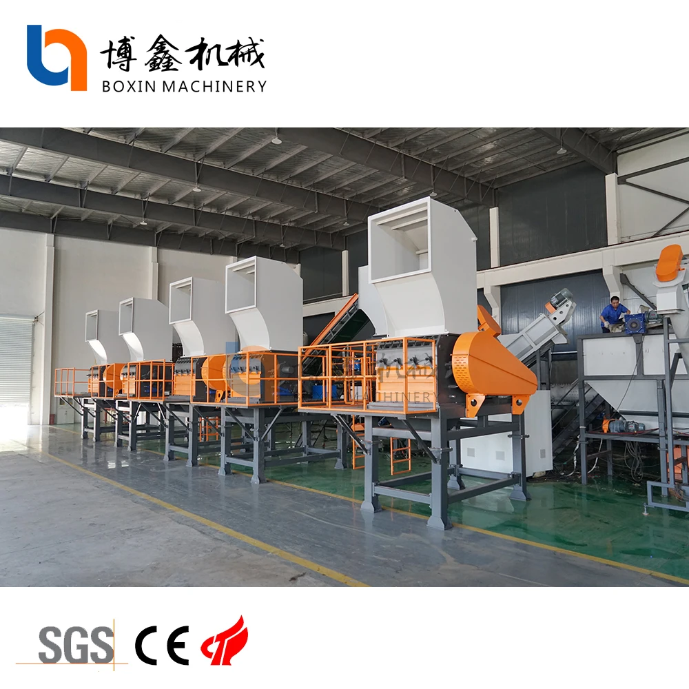 Пластиковая дробилка для ПВХ PP PPR HDPE LDPE PE ABS полиэтиленовая пленка бутылок машина переработки плетеных мешков труб пластика