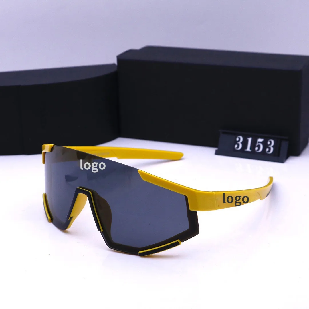 2024 full-frame uv 400 unisex sports sun glasses rimless polarized custom logo luxury designer sunglasses women men