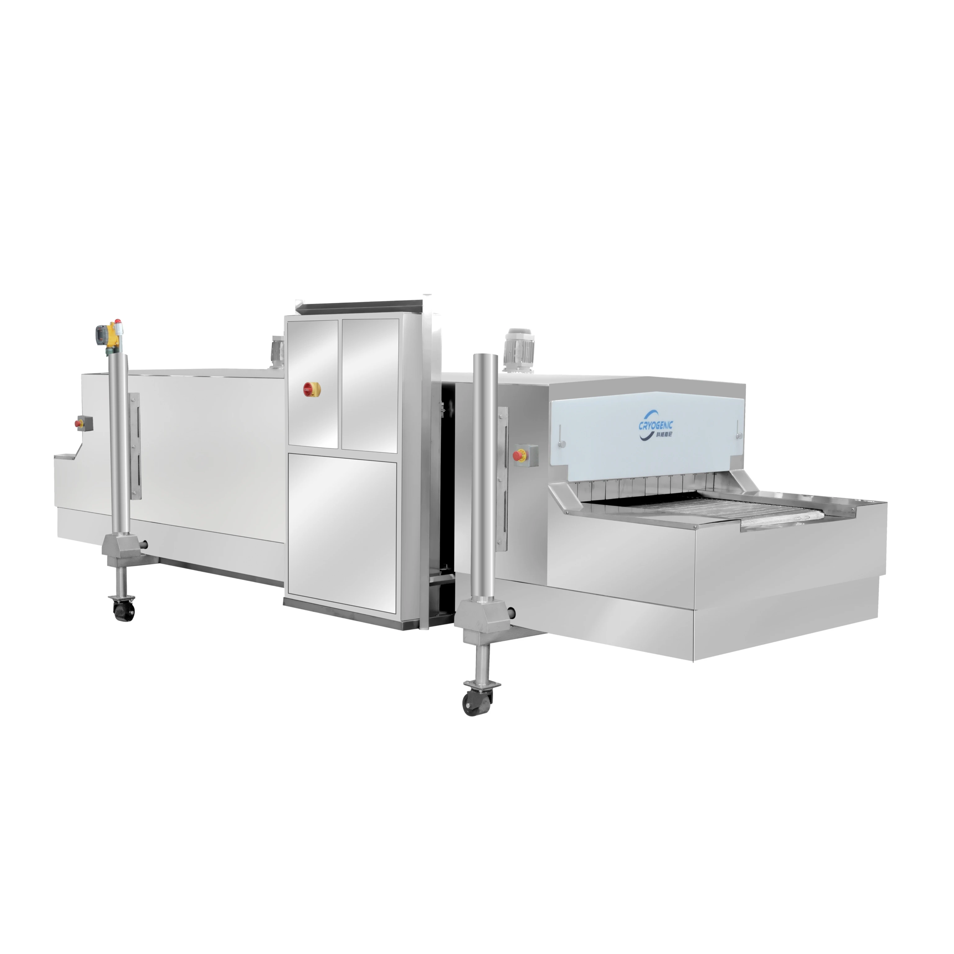 Customized IQF Tunnel Freezer/Industrial IQF Blast Freezer for Fish/Shrimp/Seafood with CE/BV