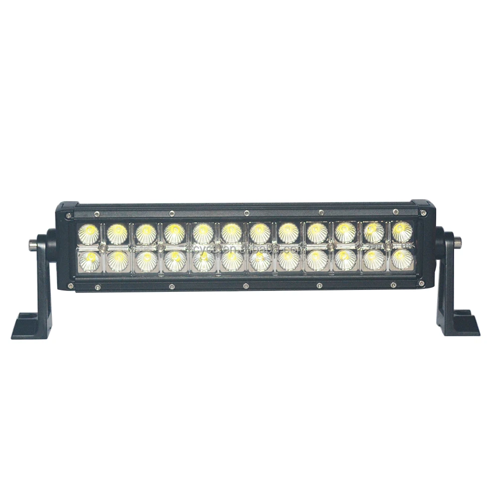 Flood Spot Combo 4X4 auxiliary dual Row 72W avto LED work light bar driving lamp Tractor Off-road Vehicle SUV Pick-UP LED BAR