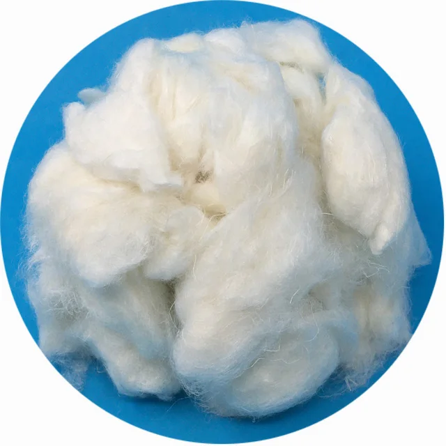 100% healthy 2800nm bleached hemp fiber natural spinning material