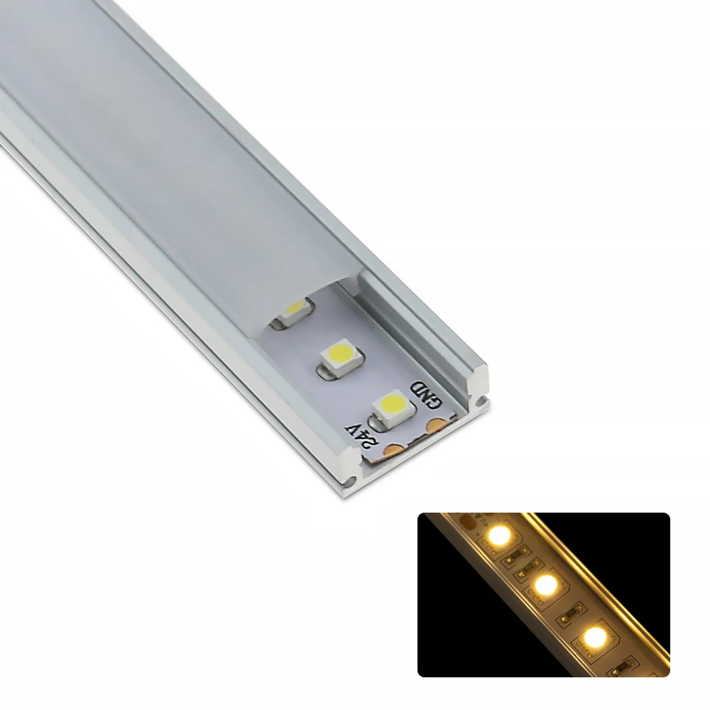 Strip Light Aluminum Window Extrusion Profile for Windows and Doors
