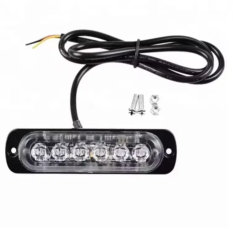 Waterproof LED 12 24 volt Flasher Warning LED Car motorcycle Strobe Flashing Light