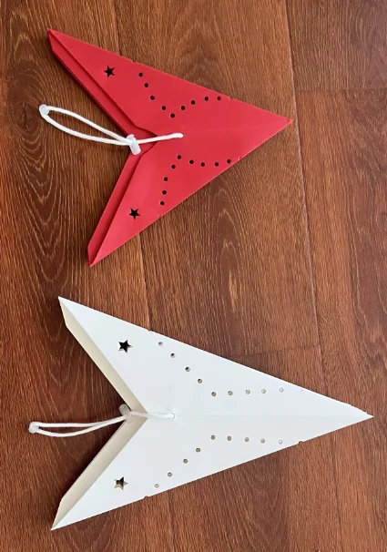 2023 High Quality Paper Star Festival Lampshade Ceiling Lights Ramadan Decoration Ramadan Lights