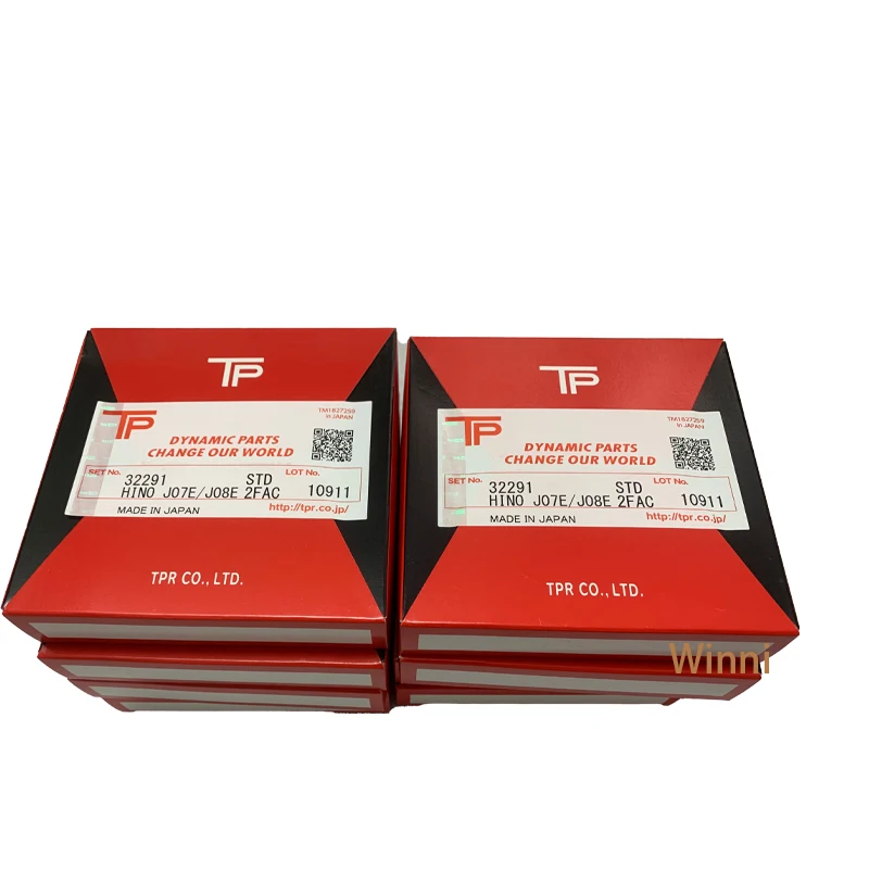 Excavator engine  J05E J08E J08C SK200-8 SK350-8 SK250-8 with high quality TP piston ring 32291