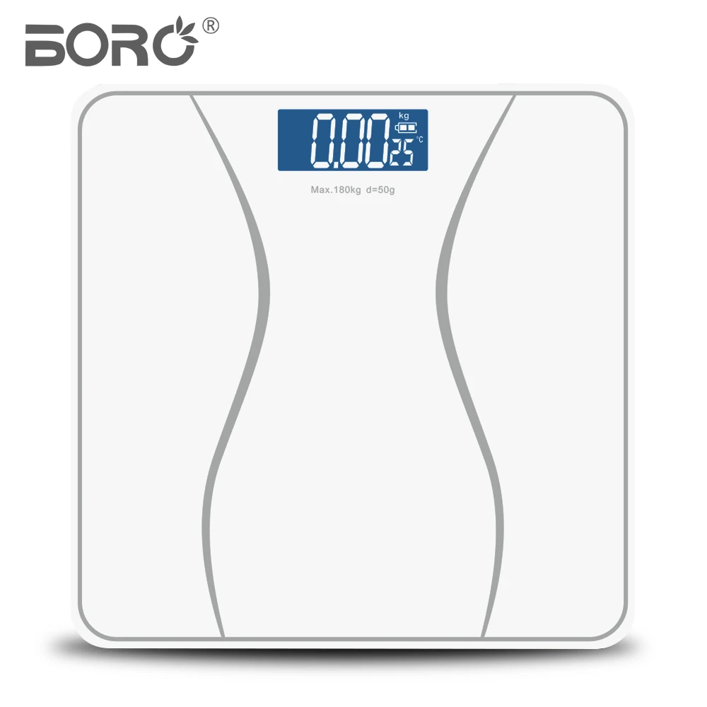BL*1603 Aboard hot selling bathroom scale cheap price smart digital LCD display scale good quality 180Kg 396Lb Weighing