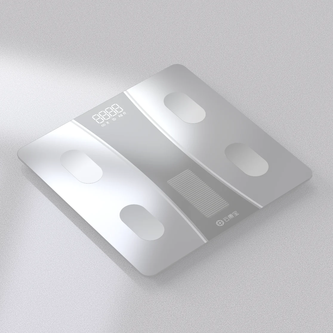 Solar Energy Smart Body Fat Scale High Quality Digital Household Bathroom Scale Fitness Body Composition Analyzer Balance