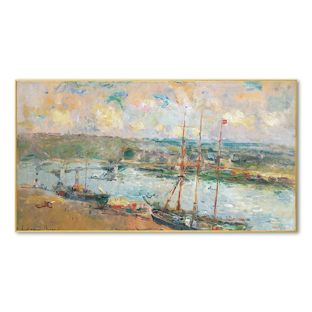 Monet известная живопись импрессионистская настенная маслом пейзаж Репродукция на холсте Китай
