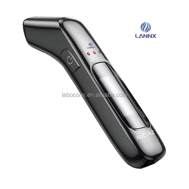 LANNX ALC A2 Fully stocked Portable Breathalyzer Alcohol Checker Sensor Digital Alcohol Tester Personal Meter Alcohol Content