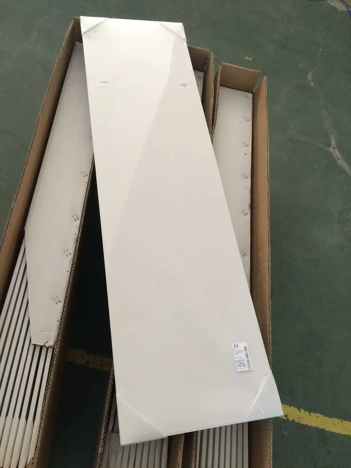 Framed PS Cheap Full Body 125.5*34 CM Wall Fitting Plastic Frame Rectangle Wholesale Student Dormitory Decorative Wall Mirror