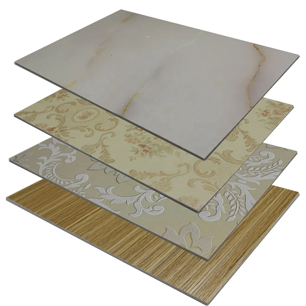 China factory supplied 1220*2440*3mm fireproof PVC plastic sheet for kitchen cabinet decoration
