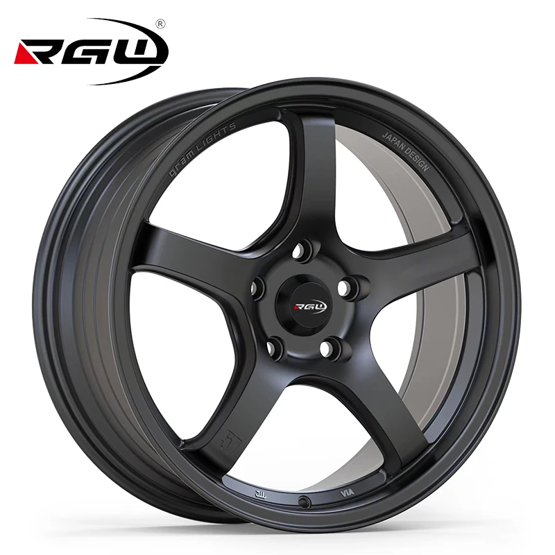 R35 Available Stock Design Manufacture Rims Five Spoke Pcd 114.3 5 Holes 17 18 19 20 Inch Flow Forming Wheel