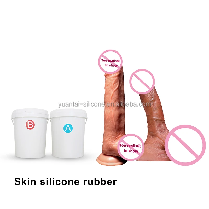 
Food grade life casting silicone rubber for vagina penis sex toys 