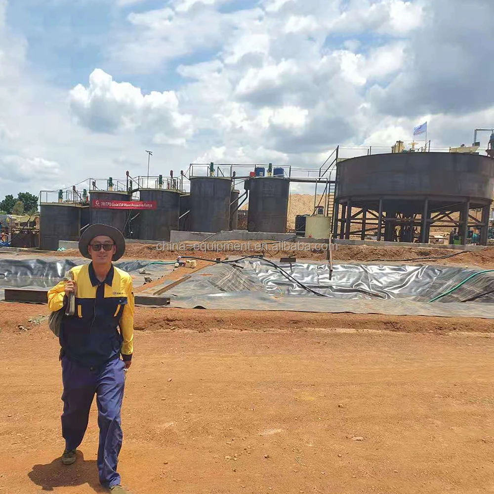 Mineral Extraction Full Set Activated carbon leaching CIL/CIP gold processing plant