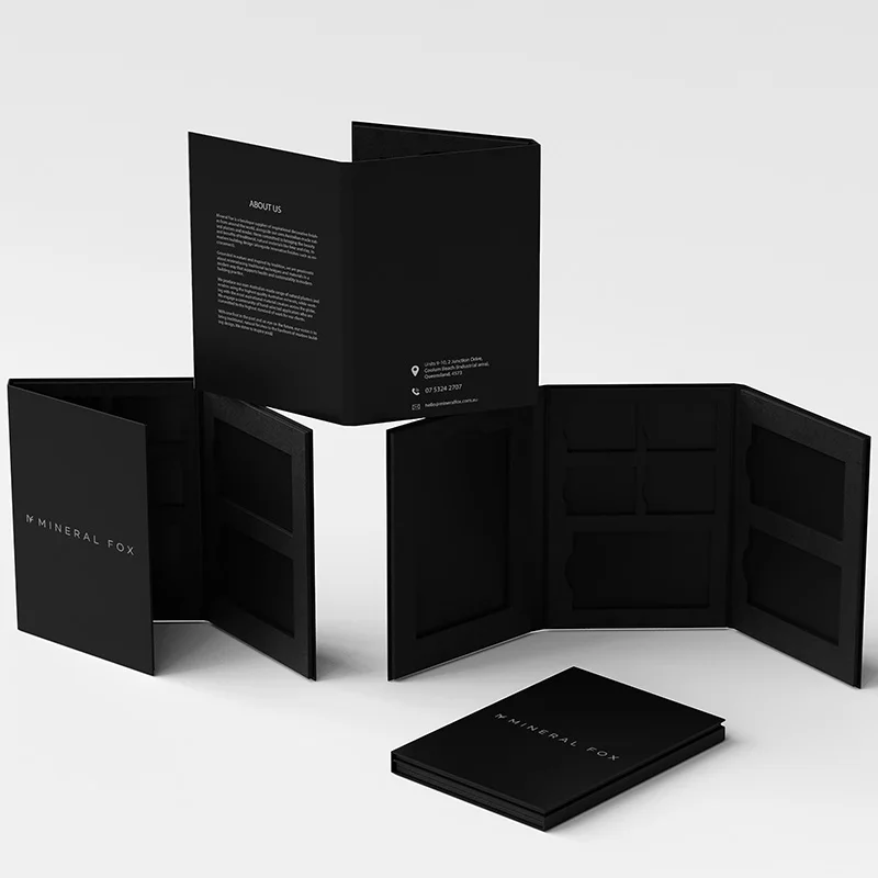 Customizable Paper Cardboard Display Box for Floor Marble Ceramic Tile Color Sample Racks