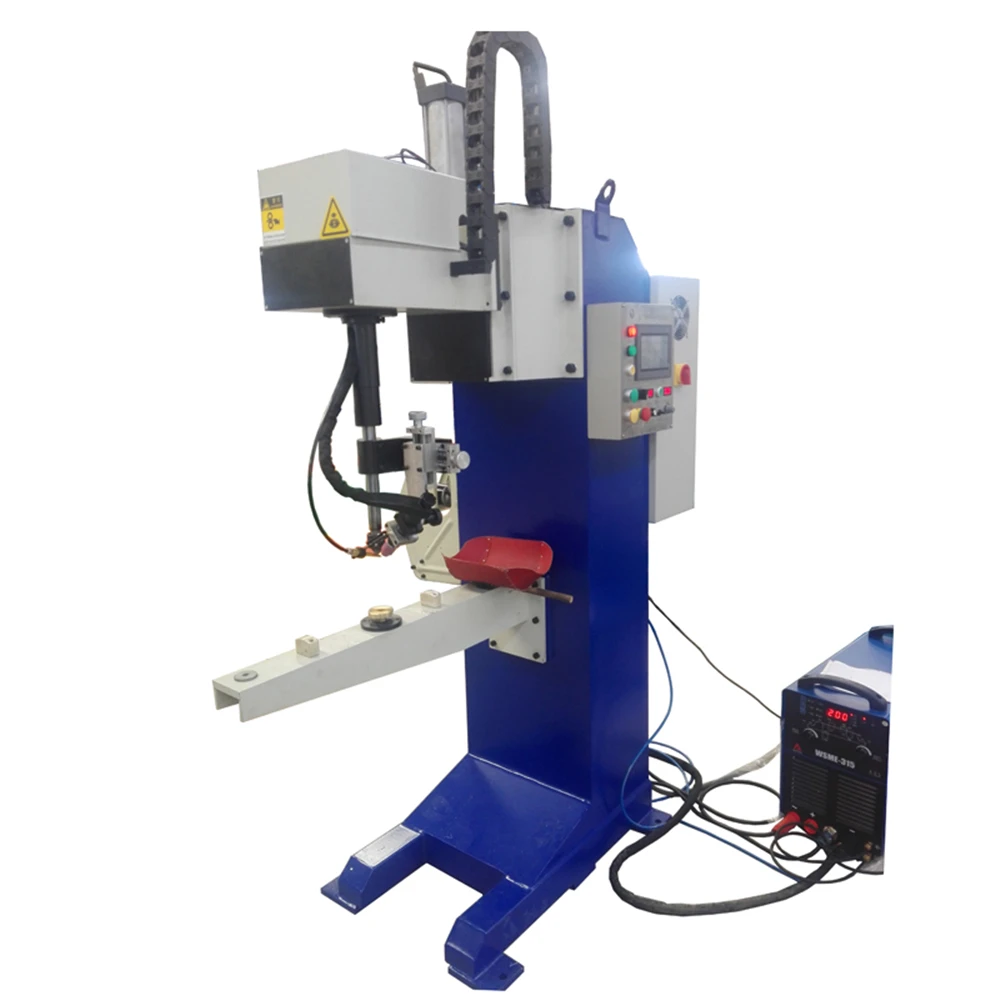 Vertical Type  Nozzle,nut, flange, sub branch round seam welding machine