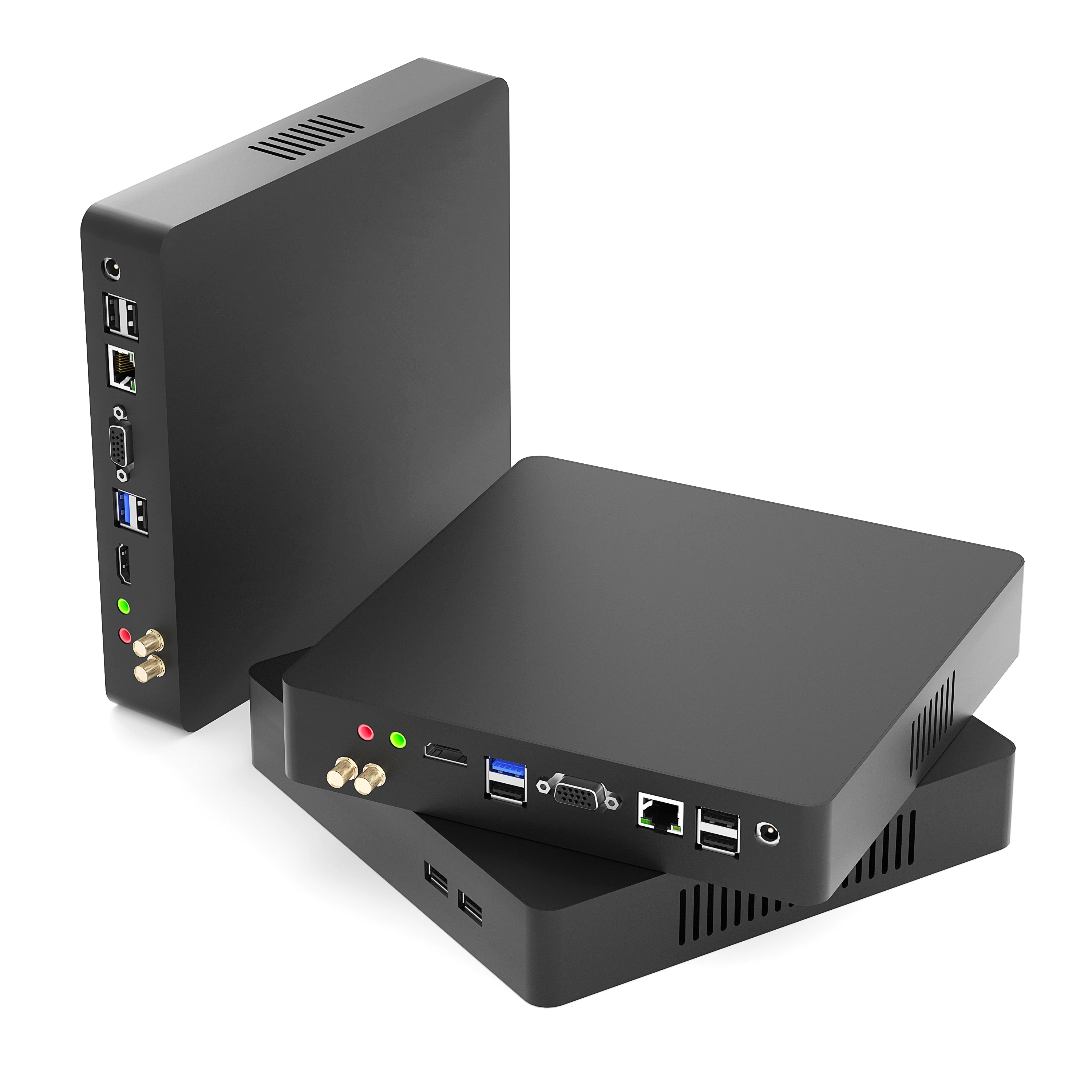 Shenzhen factory dua lan rs485 gpio 4g triple display mini computer pc gamer