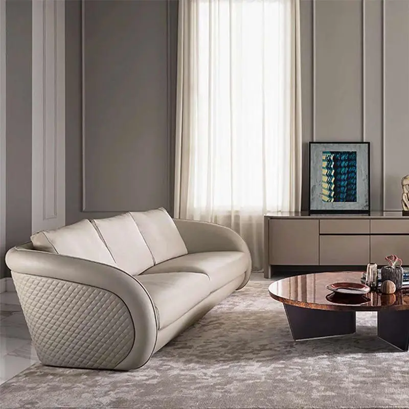 Luxury Modern Triple Sofa With Reversible Sofa Set For Living Room Office Apartment Minimalist Sofas Couches