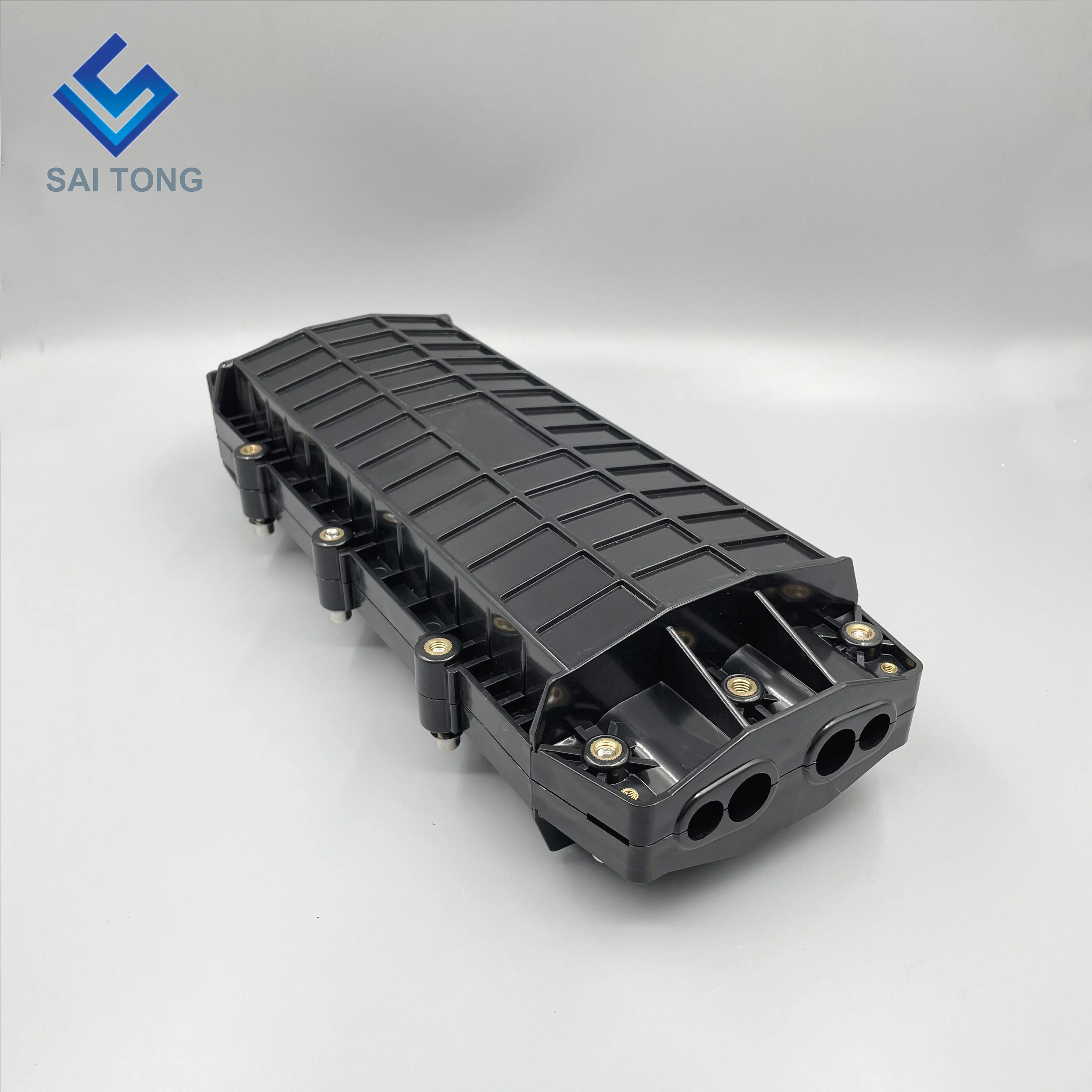 96 core fiber optic splice closure FTTH 4 inlet 4 outlet fiber optic splice box Ip68/Ios9001 fiber optic box splice