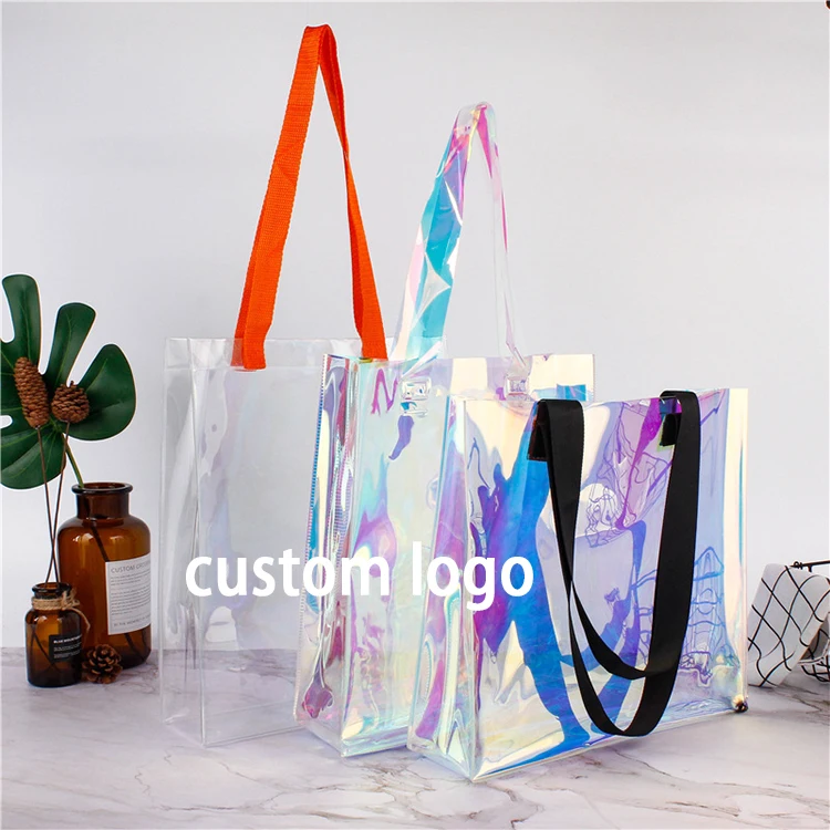 Children Clear Purses Transparent Pvc Handbags Girls Rainbow Kids Jelly Bag, Jelly Transparent Bags