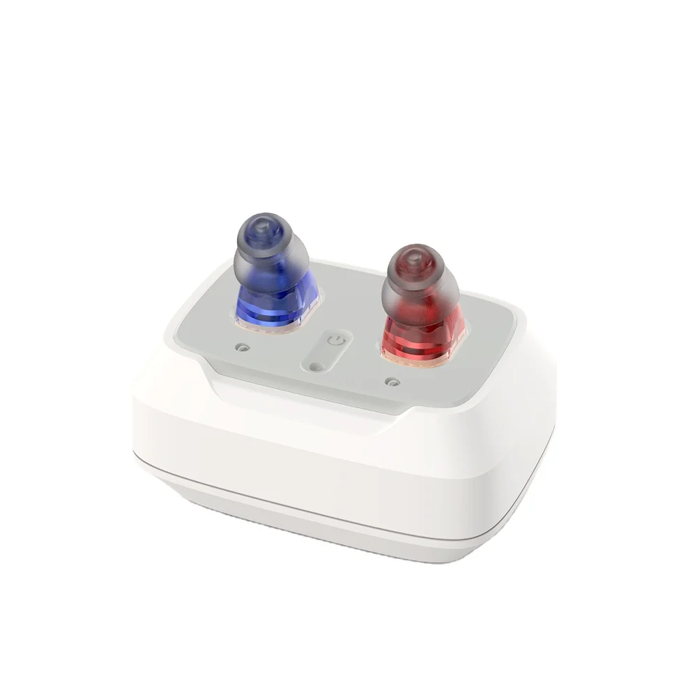 Noise Cancelling Hearing Aids Rechargeable For Seniors 16 Channel Invisible  Hearing protection Amplifier