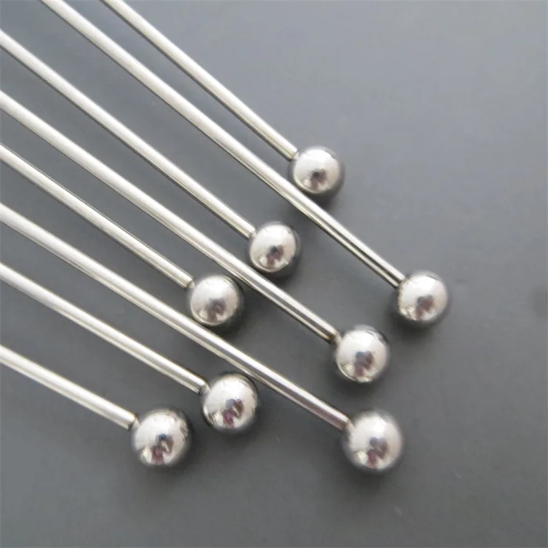 Donut Cocktail Stirrers Reusable Stainless Steel Metal Mixing Stick  tea coffee wine milk Cartoon Long Handle Stick