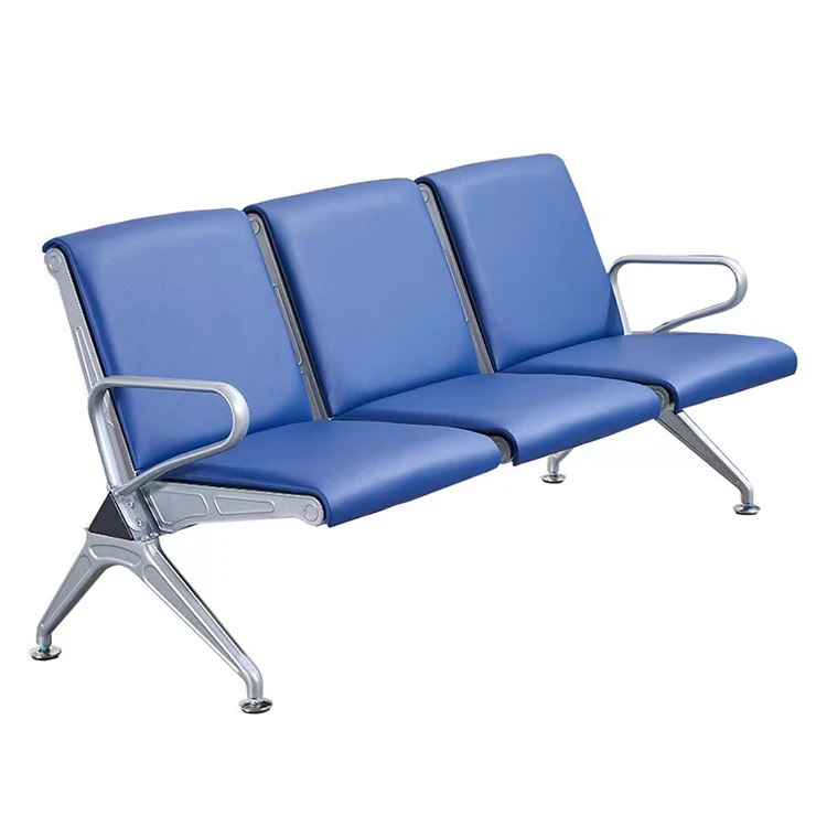 Wholesale Salon Hospital Waiting Room Furniture 3 Seater Waiting Sofa Chair For Airport