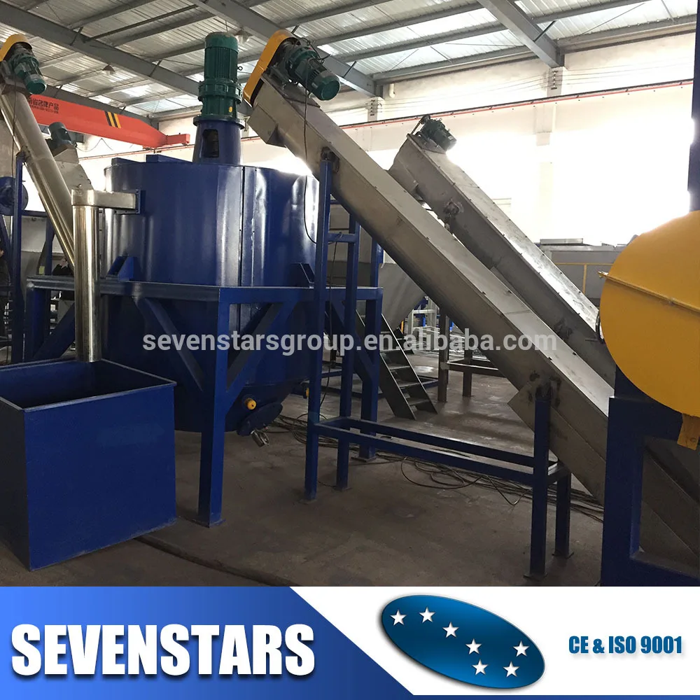 cheap plastic pet bottle crushing and washing recycling machine unit
