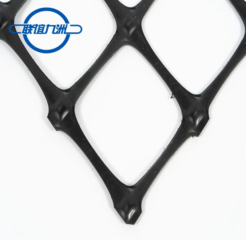 65*65mm Mesh Size PP Extruded Biaxial Geogrid 30/30kn