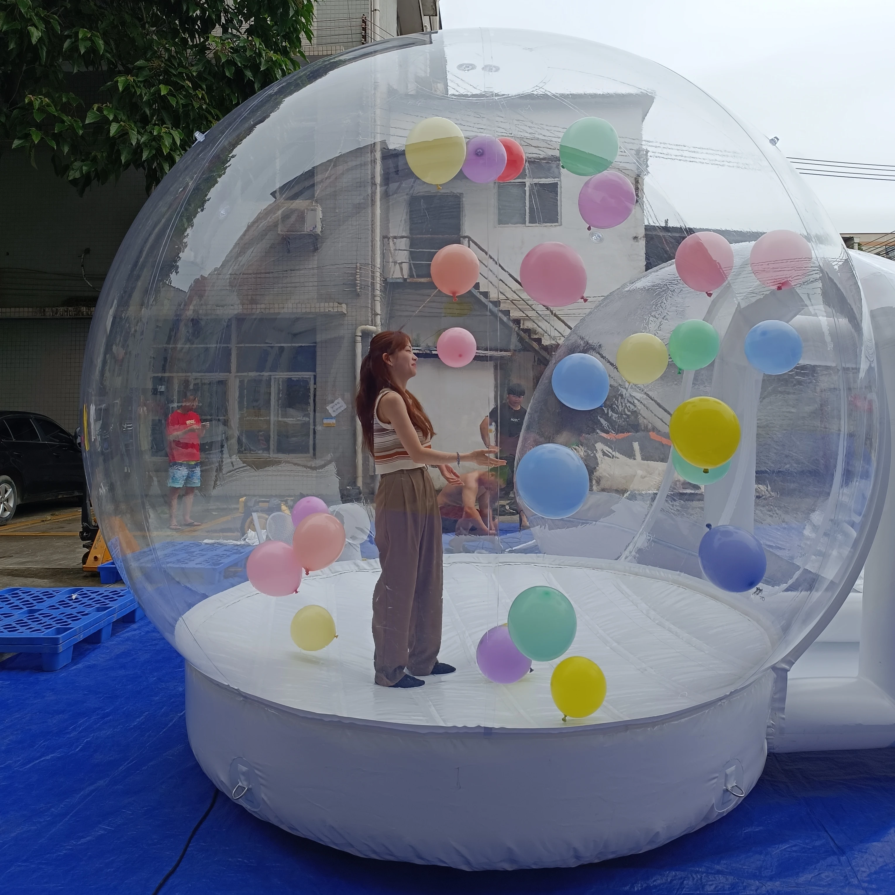 Inflatable Bubble Tent Pvc Clear Tent Outdoor Wedding Party Commercial Inflatable Bubble Tent Bounce House For Kids And Adults