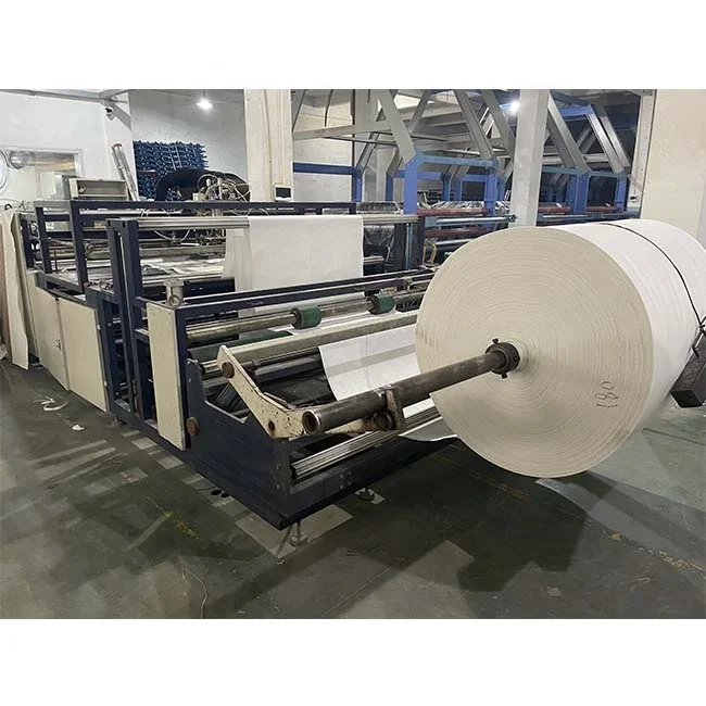 Hot sell Jumbo bag /FIBC bag Full-automatic cutting machine Big PP Woven bag making machine list pp woven fabric making
