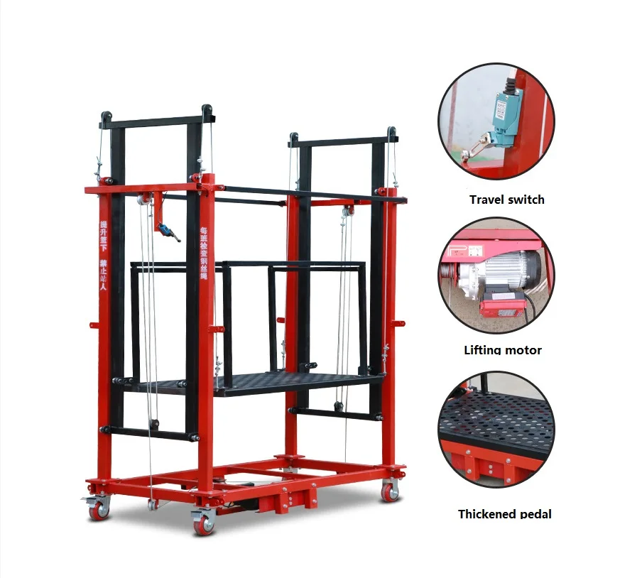 CE certificated Widely used self-propelled hydraulic electric scaffold scissor lift platform price
