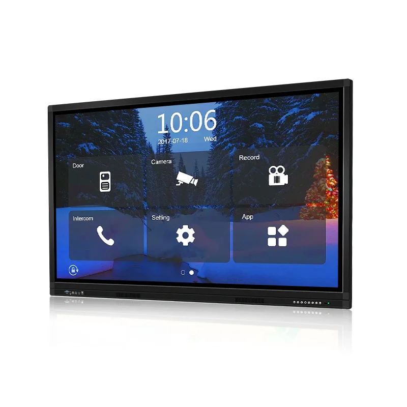 Support OEM Whiteboard 10 point touch 98 Inch Hd Led Display Touch Screen interaction meeting panel education Smart Presentation