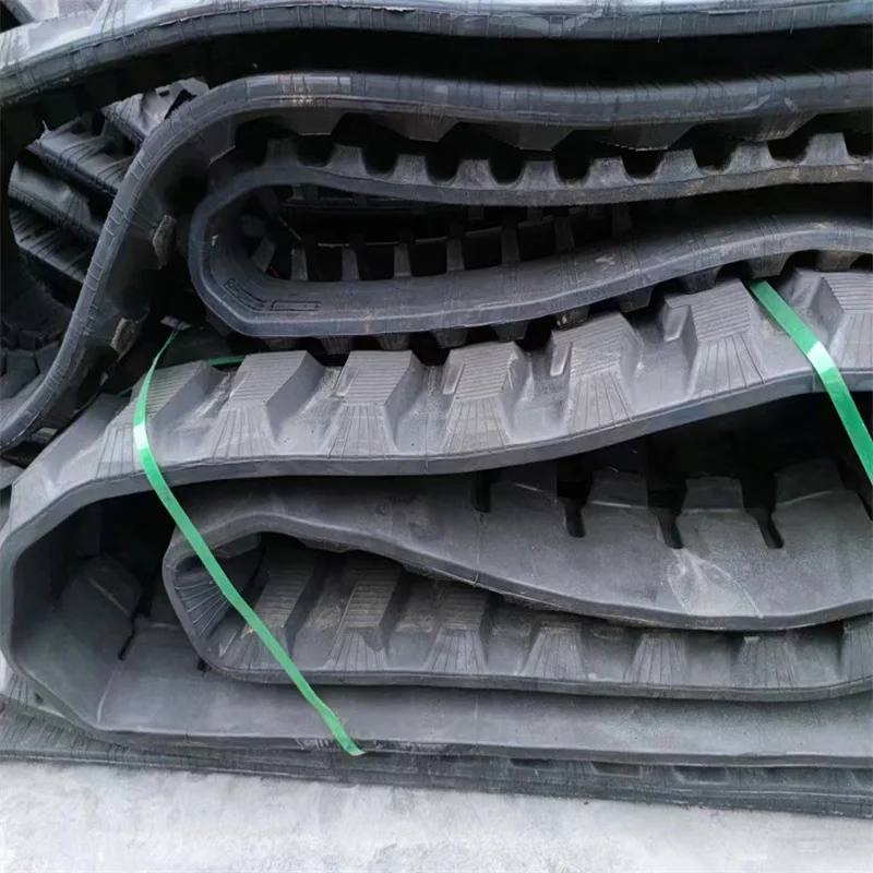 Rubber track for mini excavator Kubota Yanmar 17 Yuchai Sany Ishikawa Island chain belt wear-resistant rubber track