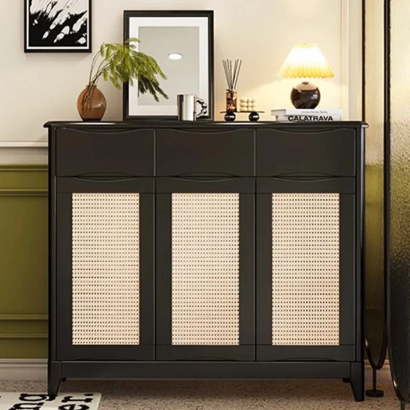 Customize Homestay Apartment Hotel Rattan Furniture Wardrobe Bed Sofa Dining Table Furniture Set.