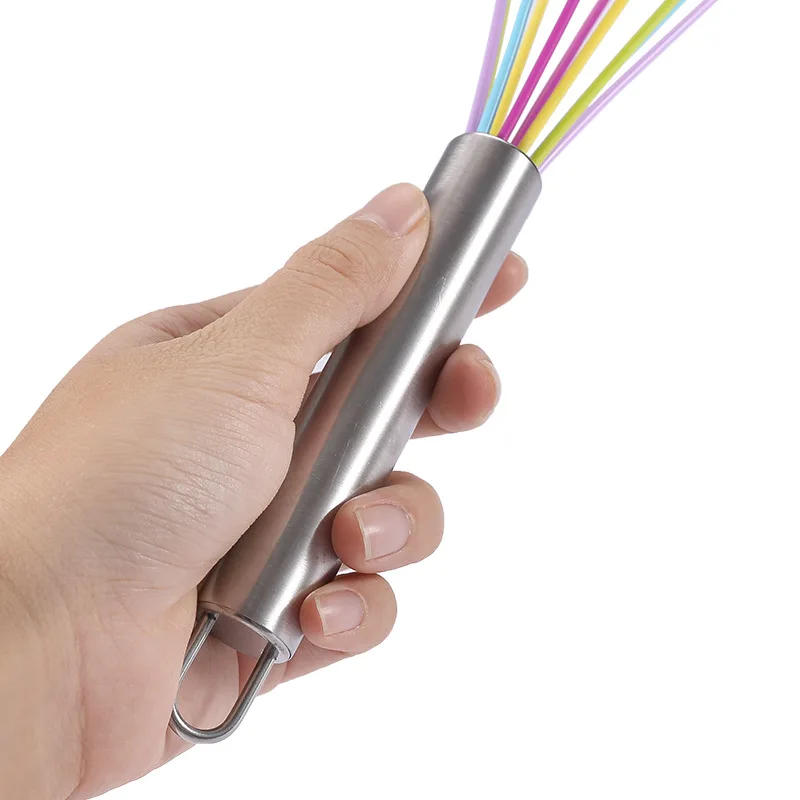 Hot Selling Food Grade Silicone Balloon Egg Beater Whisk Mixer Blender