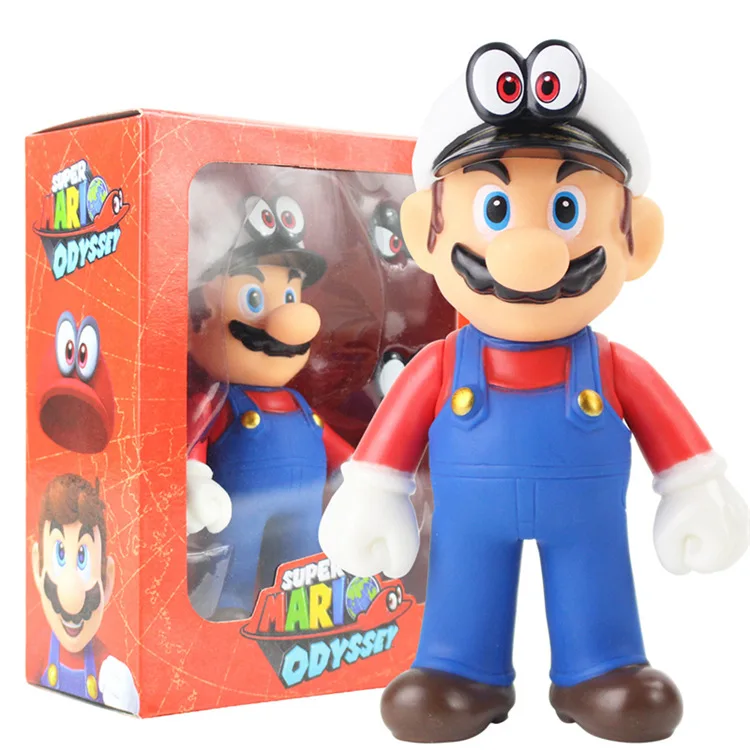 Tytopone 3D Cartoon Figure Mario Figures Game Toy Mario princess Action Figures