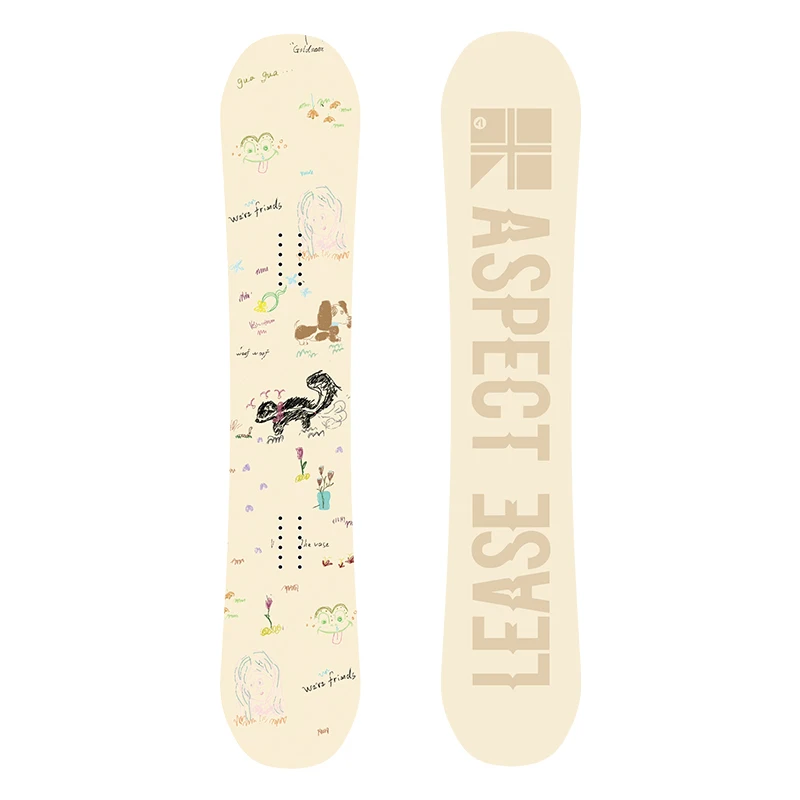 Hot Sale Ski Tip Snowboard Snow Skiing Snowboard Carbon Fiber Snowboard Sports Tools For Children