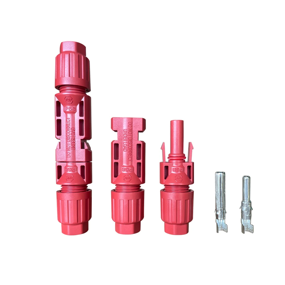 PP0 IP68 Connectors Cable Solar Photovoltaic Cable DC 1000V 17A/22.5A/30A Solar Connector