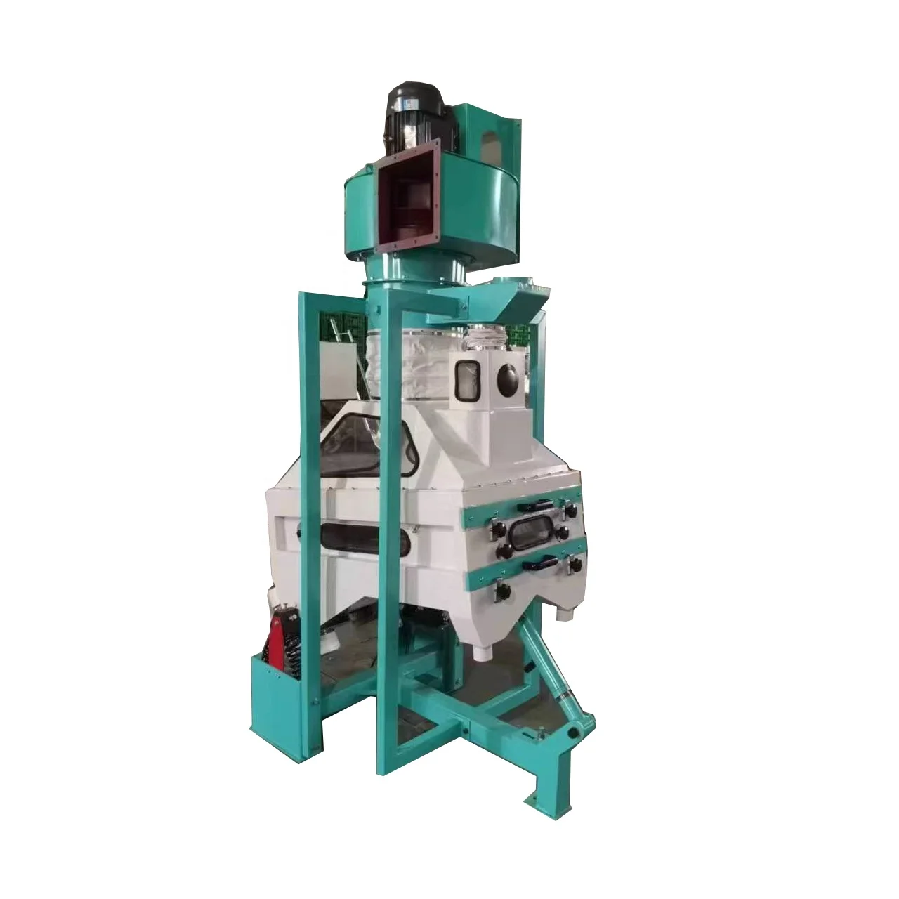 Industrial specific Wheat maize seed sorghum coffee bean cumin paddy stone removing destoner machine gravity separator