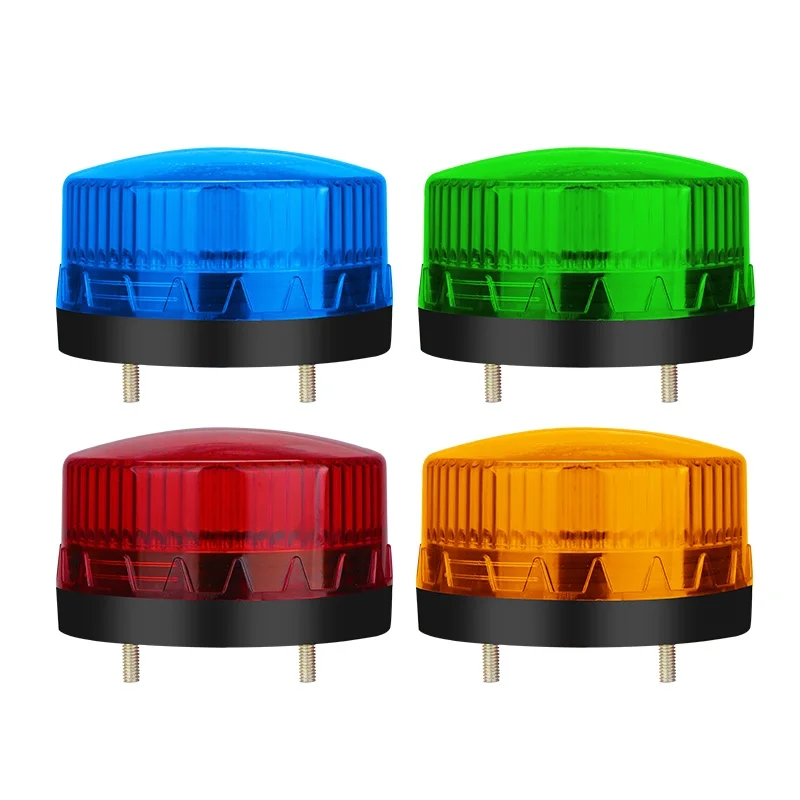 Small strobe warning light LTE-5061 sound and light alarm warning constant light flashing flash 12V24V220V