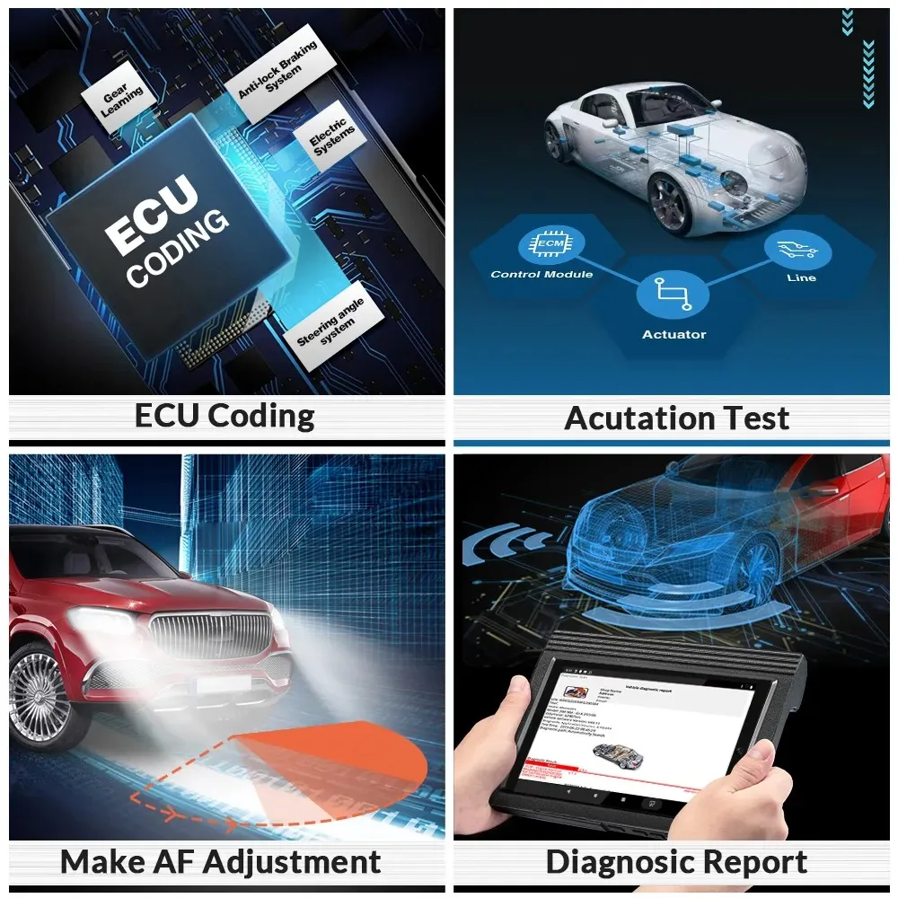 Full system scanner machine professional car tester and code reader diagnostic tool for hot selling cars