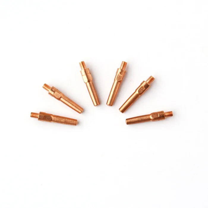 M8 1.2mm cucrzr contact tip for 500A mig welding torch
